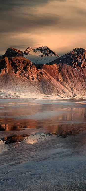 Vestrahorn, Iceland HD phone wallpaper
