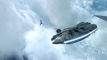 ... millennium falcon 3d ... HD wallpaper