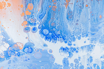 Abstract, Art, Divorces, Paint, Liquid, Stains, Spots HD wallpaper