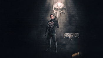 The Punisher Shadow Of Justice, the-punisher, tv-shows, superheroes, artwork, art, digital-art, jon-bernthal HD wallpaper