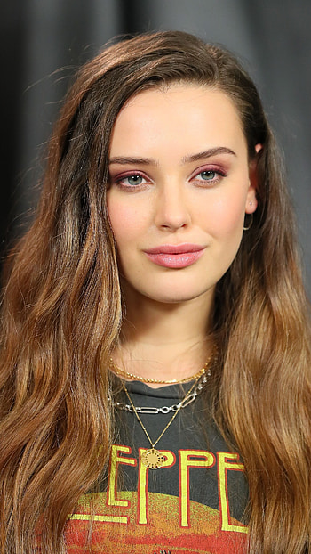 Katherine Langford, model, hollywood actress, cute face HD phone wallpaper