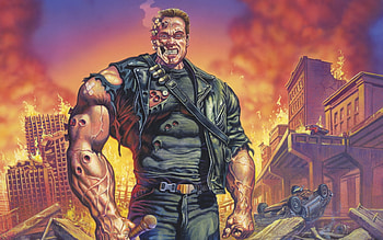 Arnold Schwarzenegger, terminator, robot, t2, arnold HD wallpaper