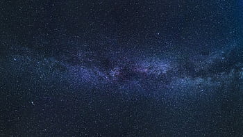 A breathtaking view of the Milky Way galaxy showcasing countless stars in the night sky. HD wallpaper