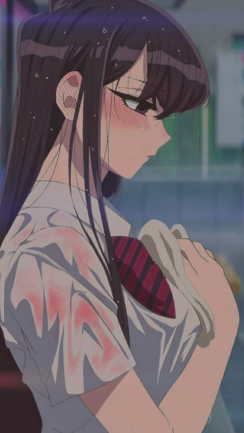 Komi San, waifu, kawaii, bestgirl, girl, cute, anime HD phone wallpaper