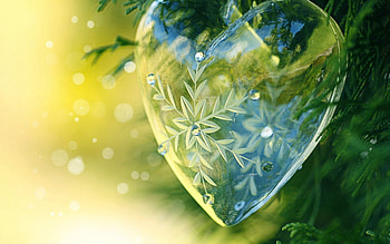 Holidays, Love, Glass, Heart, Valentine's Day 2015 HD wallpaper