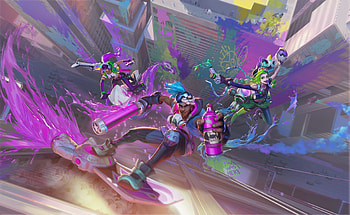 Chroma Crash Skinline KV for Wild Rift, video game, League of Legends: Wild Rift HD wallpaper