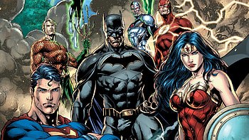 Justice League, DC Comics heroes, , Powerful team HD wallpaper