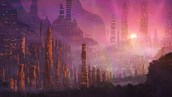 Canyon City Dream , dream, artist, artwork, digital-art, deviantart HD wallpaper