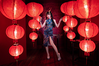 Asian, Woman HD wallpaper