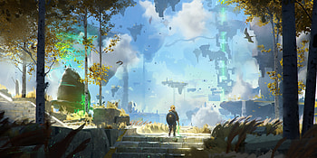 Great Sky Island, Link, video game, The Legend of Zelda: Tears of the Kingdom HD wallpaper