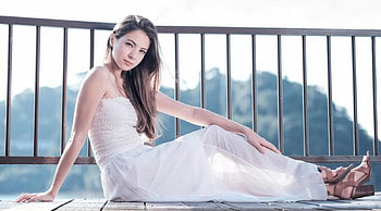 Lovely Girl, white, model, lovely, woman HD wallpaper
