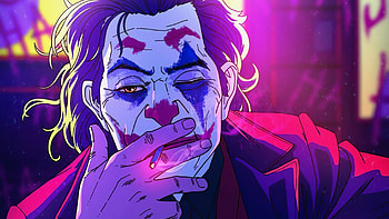 Joker Neonic Art, joker, supervillain, artist, artwork, digital-art, artstation HD wallpaper