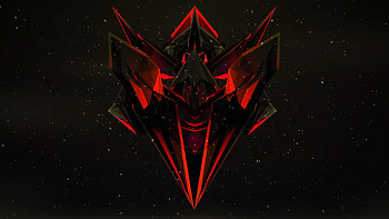 Justin Maller Red Dark Black Abstract, abstract, digital-art HD wallpaper