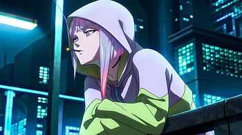 Cyberpunk Edgerunners - Lucy Smoking cigarrete in Sweater, Lucy (Cyberpunk: Edgerunners), Anime Girl, Smoking HD wallpaper