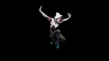 Gwen Stacy In Spider Man Into The Spider Verse Artwork, gwen, gwen-stacy, artwork, artist, digital-art, spiderman-into-the-spider-verse HD wallpaper