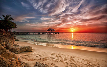 summer sunset high resolution summer sunset HD wallpaper