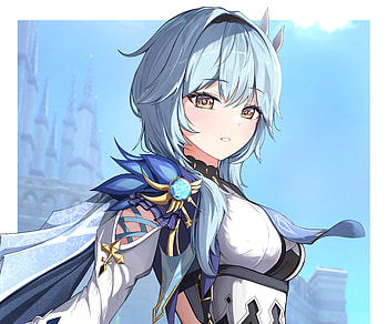 Eula Lawrence, Eula (Genshin Impact), video game, Genshin Impact HD wallpaper