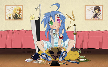 anime mania, air gear, leon, bakuman, hibird, d gray, dead note, lucky st, bleach, beck, naruto, izumi koneta HD wallpaper