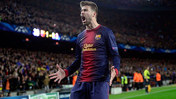 Gerard Pique, Football legend, Athletic prowess, Barcelona defender HD wallpaper