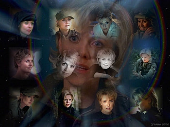 Sam, amanda tapping, sg1, samantha, stargate sg1, stargate, stargate sg-1, collage, carter HD wallpaper