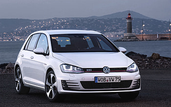 Lighthouse, Golf GTI HD wallpaper