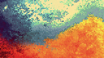 Leaves In The Woods Abstract , abstract, artwork, digital-art HD wallpaper
