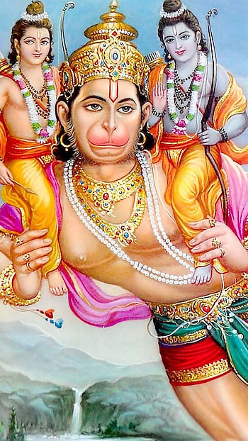 Jay Hanuman, Ram, Laxman HD phone wallpaper