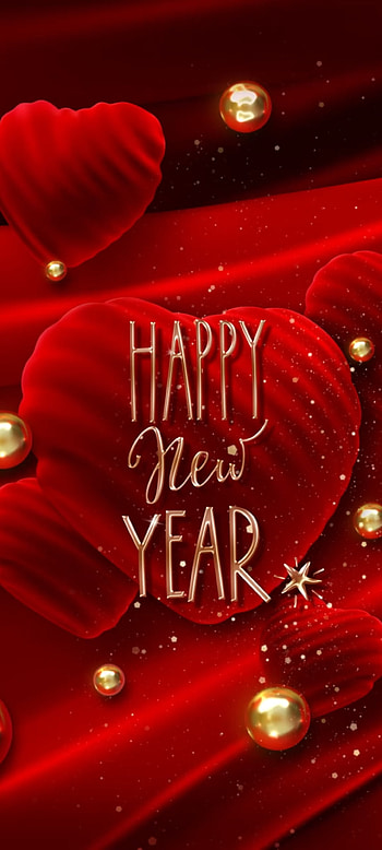 Red heart NewYear 2022, happy new year, love, ornament, velvet, festival, valentine HD phone wallpaper