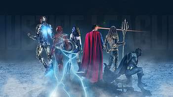 Justice league, all superheroes, artwork HD wallpaper