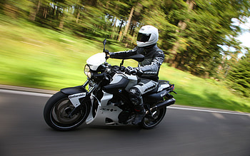 AC Schnitzer BMW F 800 R, , rider on bike, 2012 bikes, tuning, supercars, AC Schnitzer, 2012 BMW F 800 R, BMW HD wallpaper
