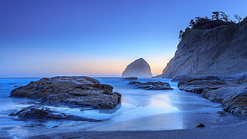 Beach Seascape, seascape, nature, sea, beach HD wallpaper