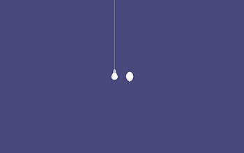 Bulb and Balloon HD wallpaper