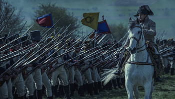 Napoleon (2023) - Official Still , Joaquin Phoenix, battle, army, Napoleon Bonaparte HD wallpaper