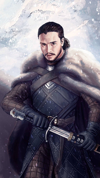 Jon Snow, Game Of Thrones, got, sword, art HD phone wallpaper