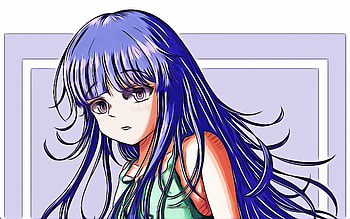 Fern, Sousou no Frieren, , vector art, Fern drawing, creative art, Fern art, vector drawing, japanese manga, anime characters, Frieren HD wallpaper