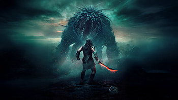 Predator: Badlands — | Shadow Hunt in the Badlands HD wallpaper