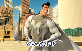 Cartoon, Men, Megamind HD wallpaper