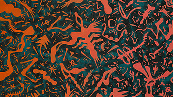 Crazy, abstract, glitch art HD wallpaper