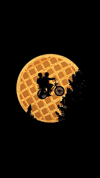Stranger Things , Waffle Background, stranger things HD phone wallpaper