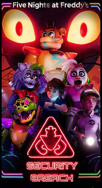 Fnaf, red, magenta HD phone wallpaper