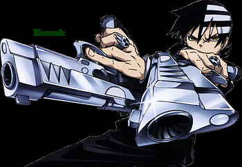 Soul eater, liz and patty, shinigami son, death the kid HD wallpaper