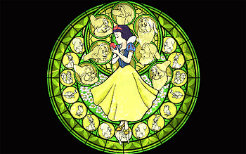 Snow White and the Seven Dwarfs, High-definition , Enchanting backgrounds, Classic animation HD wallpaper