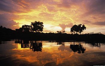 sky beauty, evening, sunset HD wallpaper