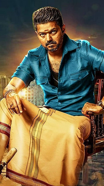Vijay , Bigil, Double Role, vijay HD phone wallpaper