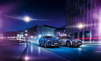 Sedan, Lexus UX 300e, car HD wallpaper