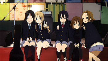 K-On! Anime, Vibrant , Melodic tunes, Bandmates HD wallpaper