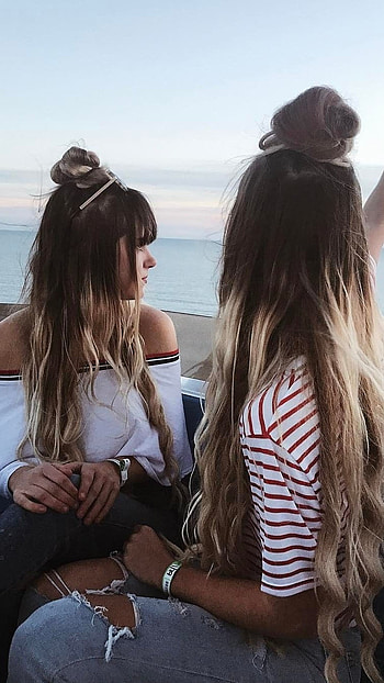 Bff, Best Friend Two Girl HD phone wallpaper
