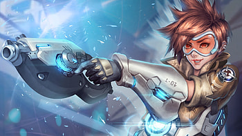 Chronal accelerator, Overwatch HD wallpaper