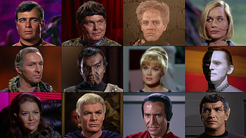 Original Star Trek Television Series Characters, TOS, Landru, Mr Flint, Commissioner Bele, Khan, Star Trek, Garth HD wallpaper