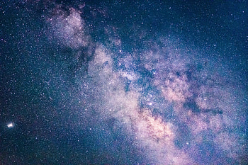 Universe, Stars, Violet, Nebula, Purple HD wallpaper
